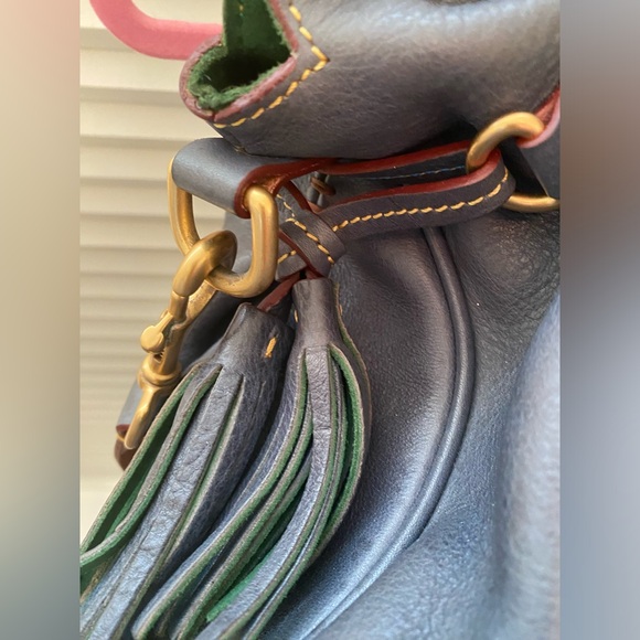 Dooney & Burke Navy Bag - Picture 9 of 16